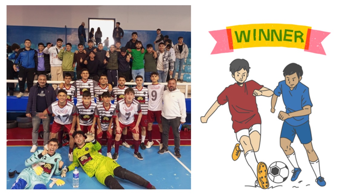 Okulumuz Futsal Takımından Bir Galibiyet Daha...
